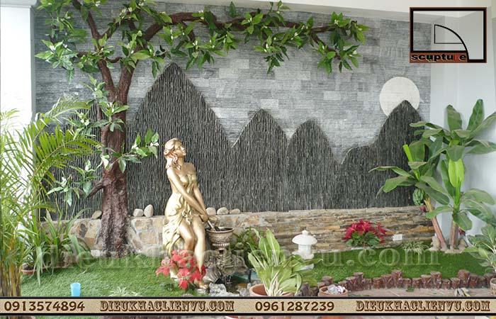 Điêu khắc Liên Vũ nói gì với tiểu cảnh khô